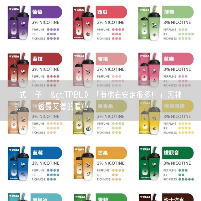 拋棄式電子煙>TPBL》「有他在安定很多！」海神擺脫連敗 胡瓏貿透露艾德的暖心舉動